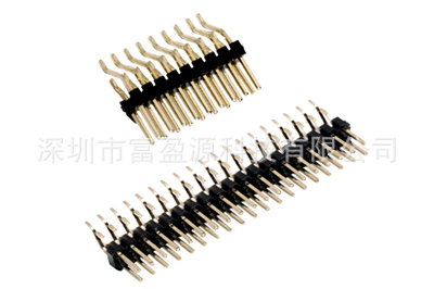 排针 PH2.54 mm 2*XXP  卧贴式电源连接器耐用端子对插式插头