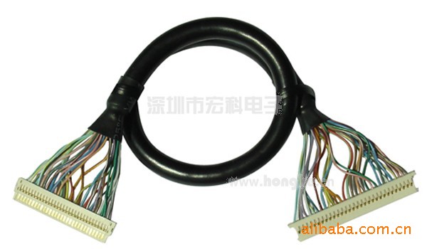 LCD液晶屏排线、LCD液晶屏线、12寸屏线、16寸、柔性连接线显示器