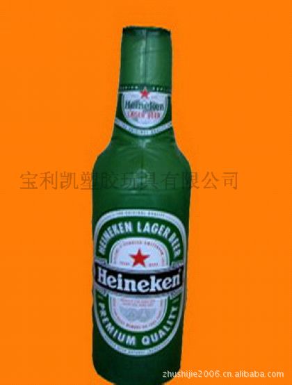 供应pvc充气瓶子，充气仿真瓶子模型，充气酒瓶气模