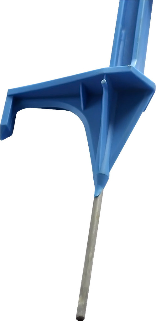 Rócalo de plástico cerca cerca de poste rancho valla electrónica seguridad