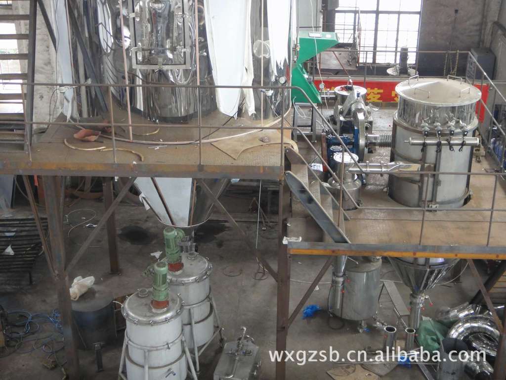 有机溶剂闭式循环喷雾干燥机器 高速离心雾化乙醇溶剂干燥设备