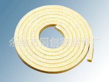 厂家批发 芳纶盘根 芳纶黑四氟交织盘根 芳纶盘根环