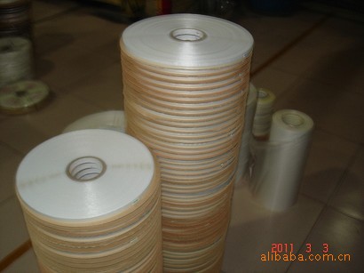 一公分胶面，膜宽18MM，普通18*10，一万米装，PE膜