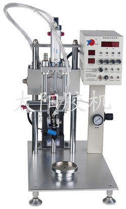 浙江嵊州市太阳胶机供应TYAW1-2型 单点精密硅胶涂胶机扬声器点胶