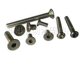 304不锈钢螺丝平圆头内六角倒边螺丝钉 斜平头家具螺丝机螺钉批发