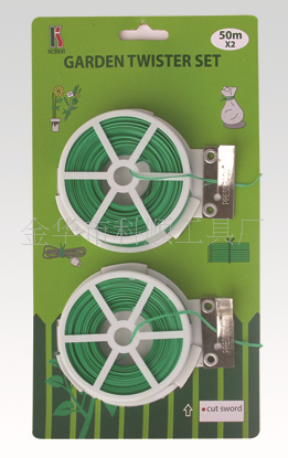 园林扎线2*50M双件套插卡园林扎线 规格多样园林花木自动扎线机