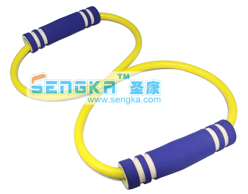 厂家供应 高密度O字拉力器 强拉伸乳胶管拉力器 携带方便