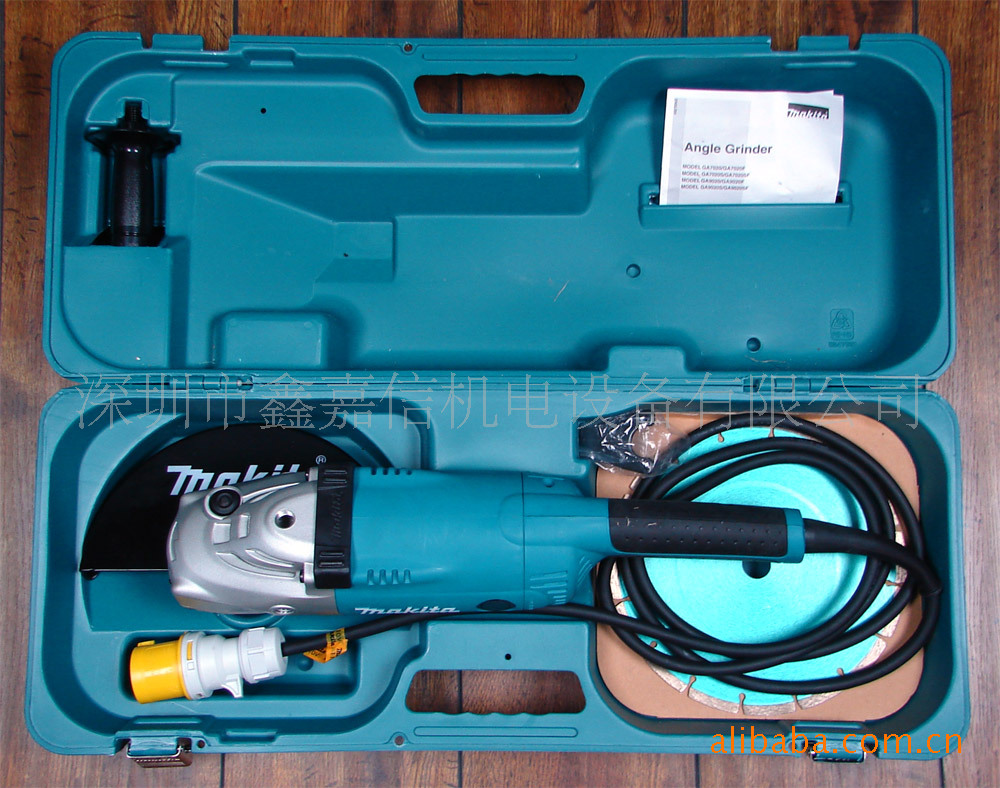批发零售日本MAKITA牧田大功率角向磨光机GA9020F