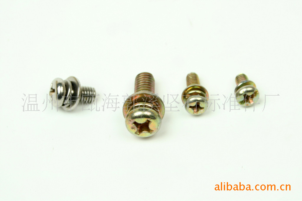 Manufacturers supply Pan head Combination of screws GB9074.7