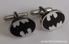 French cufflinks Sleeve nail cufflinks Black Bat