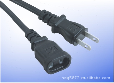 长期供应两极带软线连接器 延长线插板办公插排 电源插头