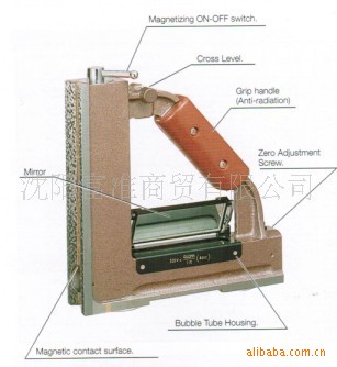 RSK日本理研583系列1502进口直角磁吸水平尺水准仪高精度