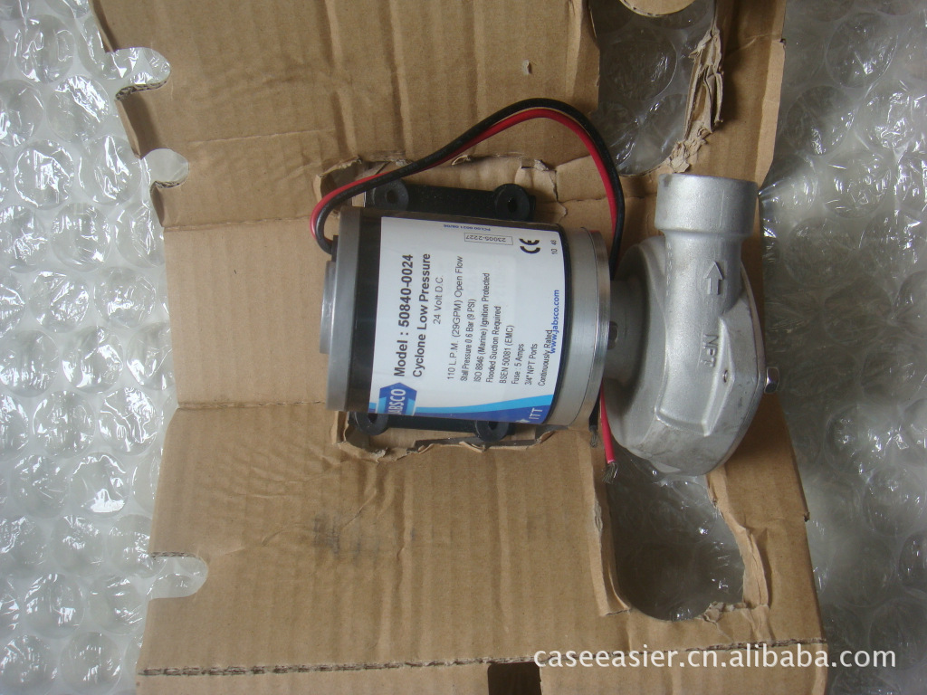 JABSCO 50840系列小型离心泵 捷斯克船用泵 泵配件