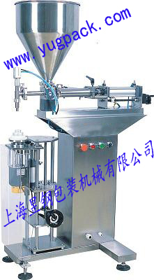 上海昱钢  奶酪灌装机旋转式膏体灌装机