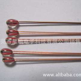 NTC100K 3% 3950单端玻璃热敏电阻 专业厂家 厂家直销/星响专产。