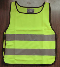 Retroreflective safe night vest