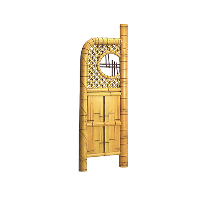 factory Direct selling Exit natural Japanese bamboo fence Japanese style bamboo door