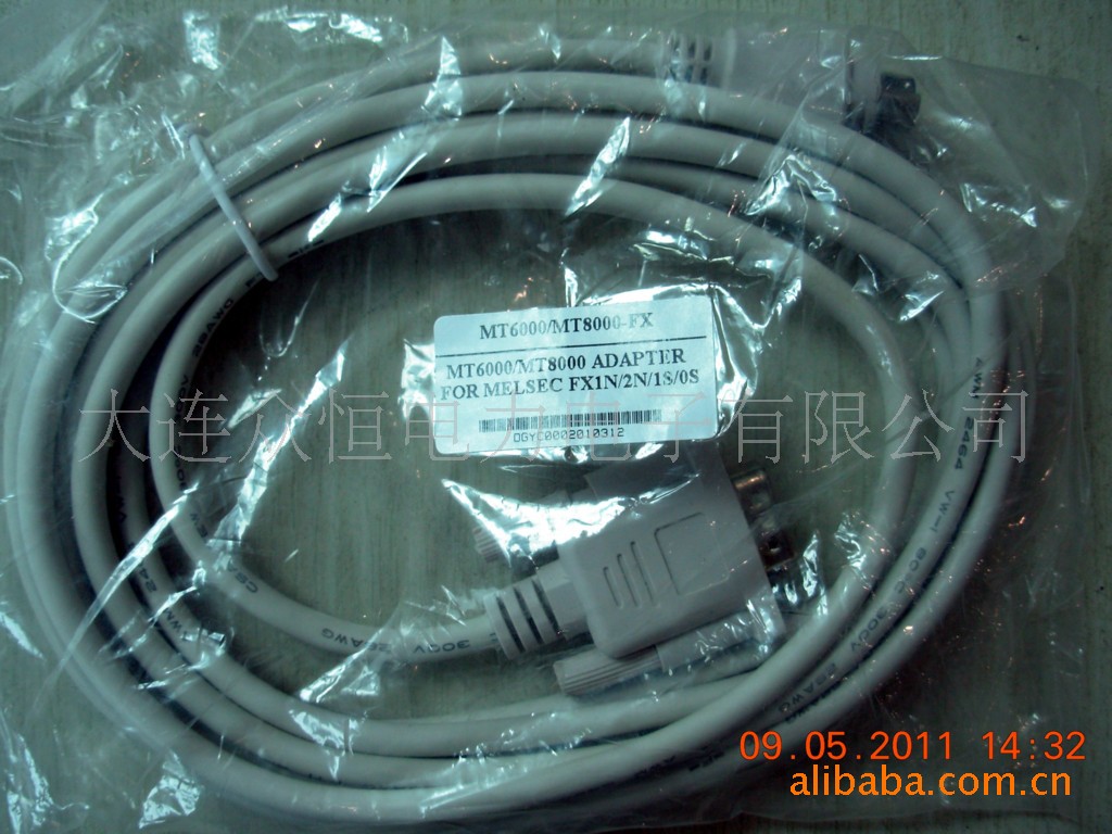 威纶通触摸屏和三菱PLC连线MT6000-FX