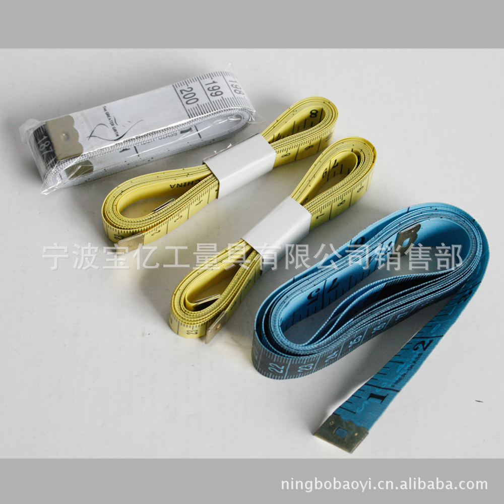 厂家供应纤维缝纫卷尺 衣服设计三围测量软尺 可定制PVC礼品软尺