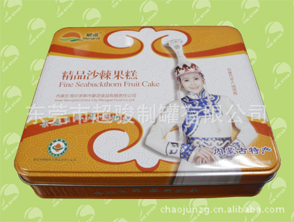 供应铁罐 方形罐 长方罐 牛奶罐 铁盒 礼品罐