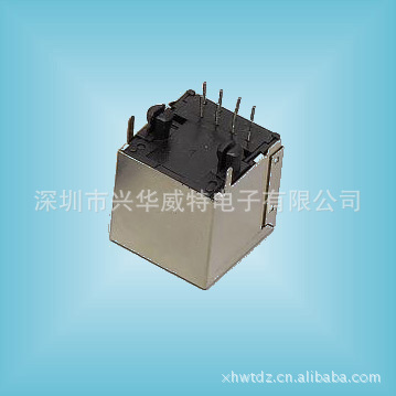 RJ45网络接口 网络母座 8P8C 180度 全包有屏蔽接口