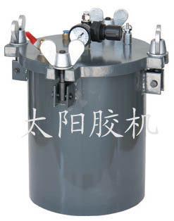 嵊州太阳胶机厂家供应A型大胶桶/涂胶机配套设备扬声器点胶