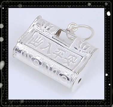Supply national style 925 Sterling Silver Antique Locks Pendant To fake something antique electroplate Silver locks Yiwu Manufactor wholesale