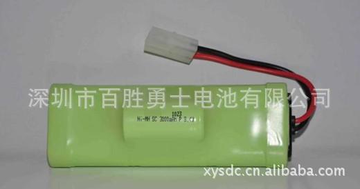 供应镍氢8.4V SC3000MAH充电电池，模型电池(图)
