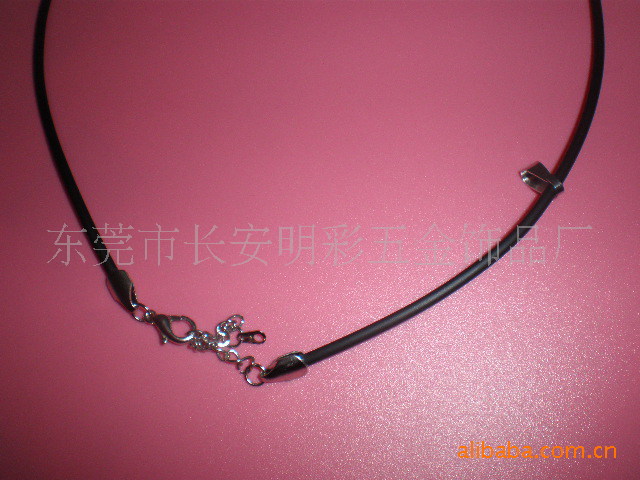 供应 欧美流行项链绳  真皮项链绳质量保障 代客做成品