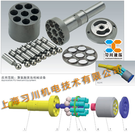 聚氨酯pu计量泵 A2VK泵  --习川液压 专业A2VK发泡泵