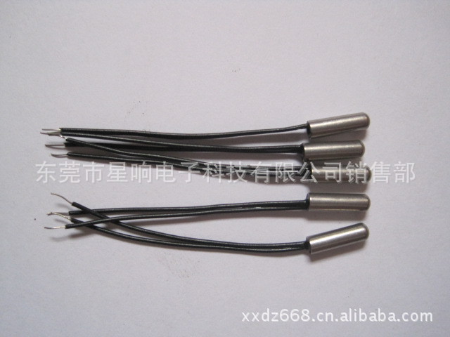 热敏电阻/NTC/头部带壳体负温度温度传感器/阻值2KΩ±1％-3435