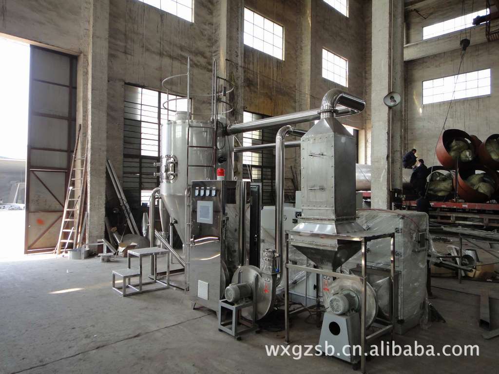 有机溶剂闭式循环喷雾干燥机 高速离心雾化干燥机