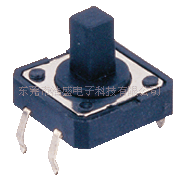厂家生产轻触开关 12*12*7.3方头插件