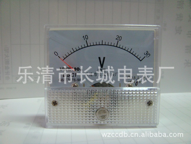 厂家直销 长城电表厂 85C1  30V 直流电压表