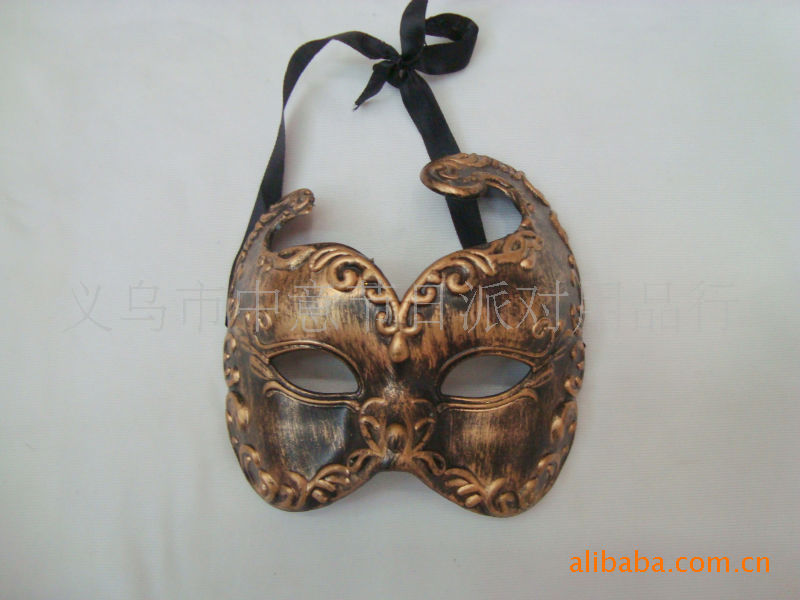 派對面具/萬聖節面具/化妝舞會面具/仿古半臉面具