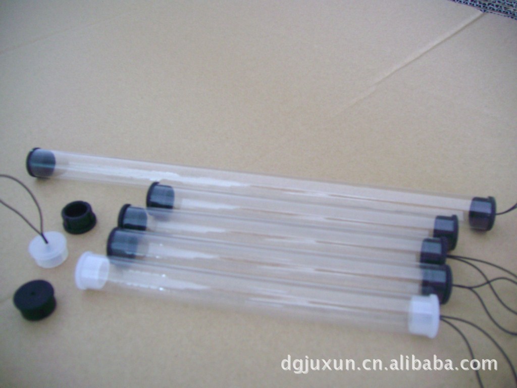 直径15MM环保透明包装管食品级 直径18MM塑料包装管 胶塞包装管