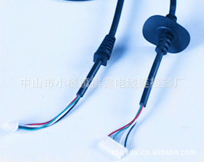 厂家直销纯铜二芯防水插三芯公母头ip68对接线t型插头软灯条线卡