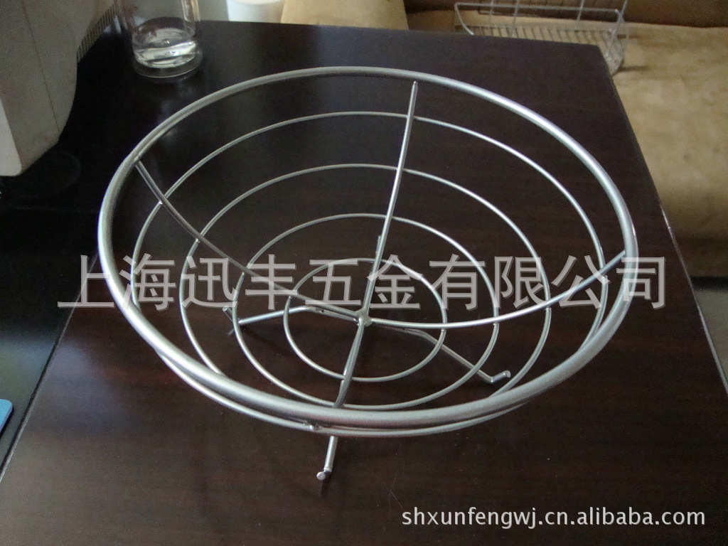 厂家金属蔬果篮  促销用啤酒提篮 家用金属置物架可折叠收纳货架