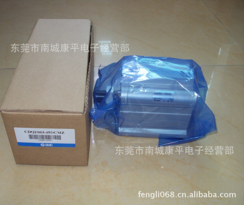 SMC气缸CDQ2B63-45DCMZ高效活塞杆增压缸稳定推力强高效增压缸