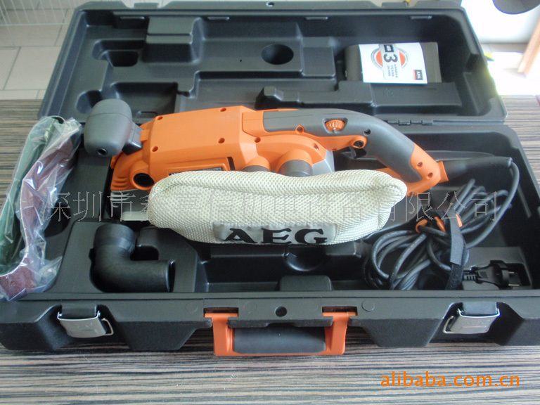 批发零售德国AEG电动砂带机HBS1000E