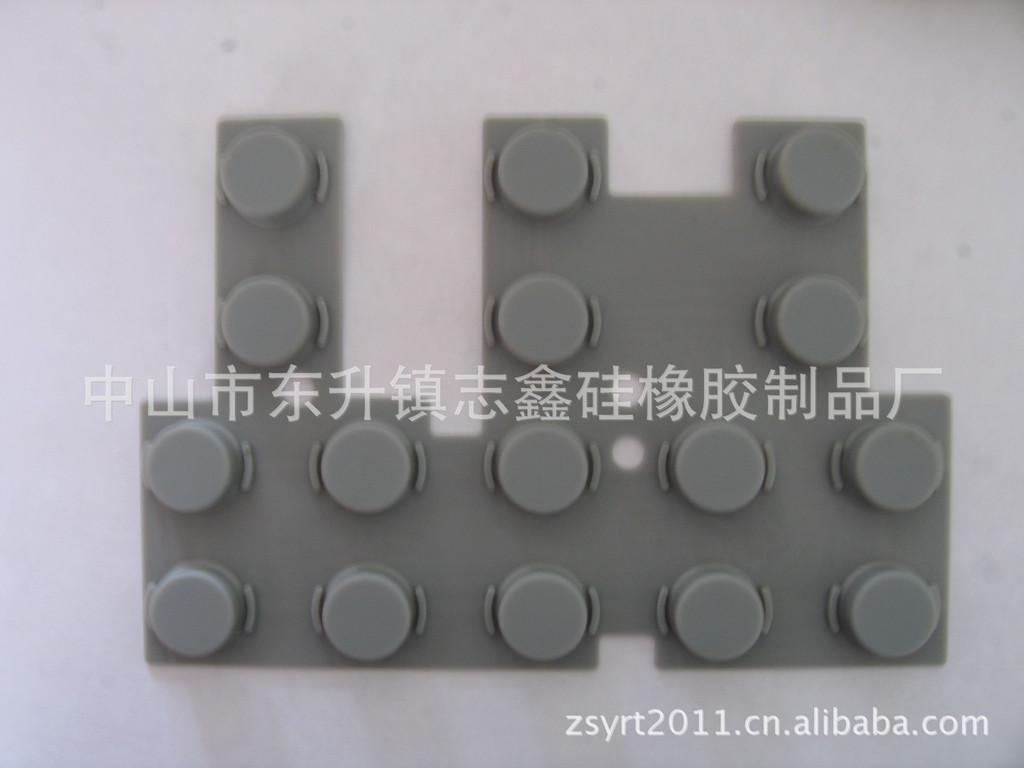 中山东升硅橡胶制品硅胶 9key按键 硅胶透光按键 单点导电胶加工