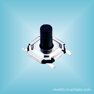 供应 轻触开关 4*4*1.5铜头 高度可定做1.5-5.0 防水按键开关