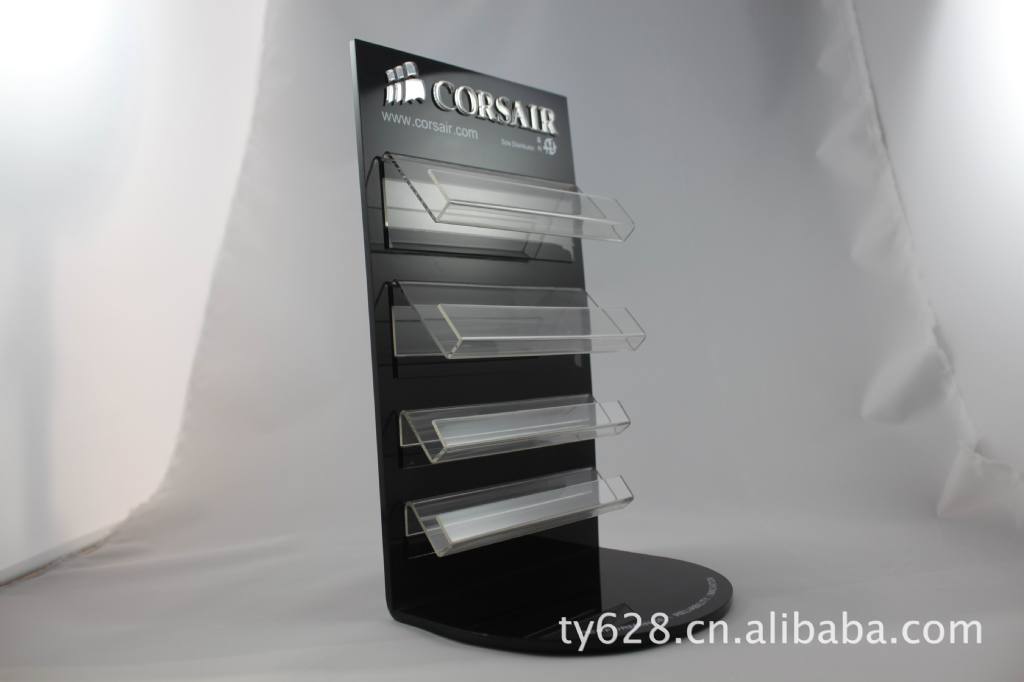 亚克力饰品展示架、亚加力展示架、哑加叻展示架免费打样