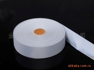 厂家直销反光条5cm反光布反光带反光材料普亮TC布服装辅料