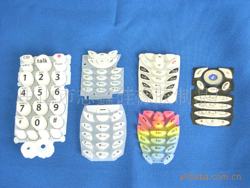 中山硅胶厂硅胶手机按键导电按键硅胶按键硅胶制品