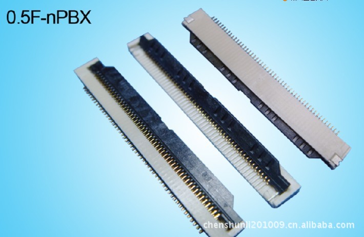 0.5MM翻盖式镀金-连接器-