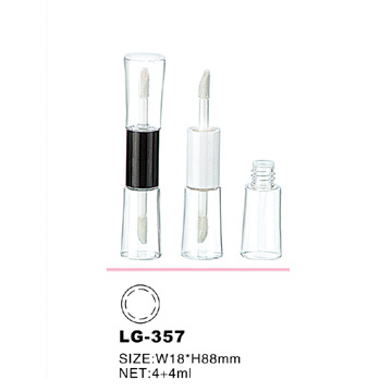 (厂家直销）供应双头唇彩瓶LG-357
