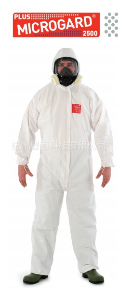 防毒服隔离衣服微护佳Microgard2500 医用化学防护服防化服连体