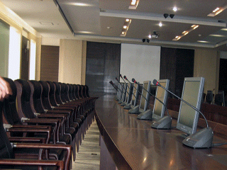 會議系統江蘇淮安會議系統施工安裝翔宇電子專業會議系統方案多媒體會議室