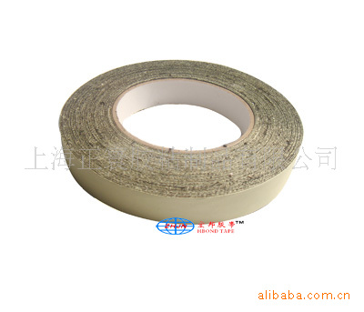 毛毡胶带 黄色汽车内饰标牌固定胶带 厂家直供化纤无纺布毡胶带